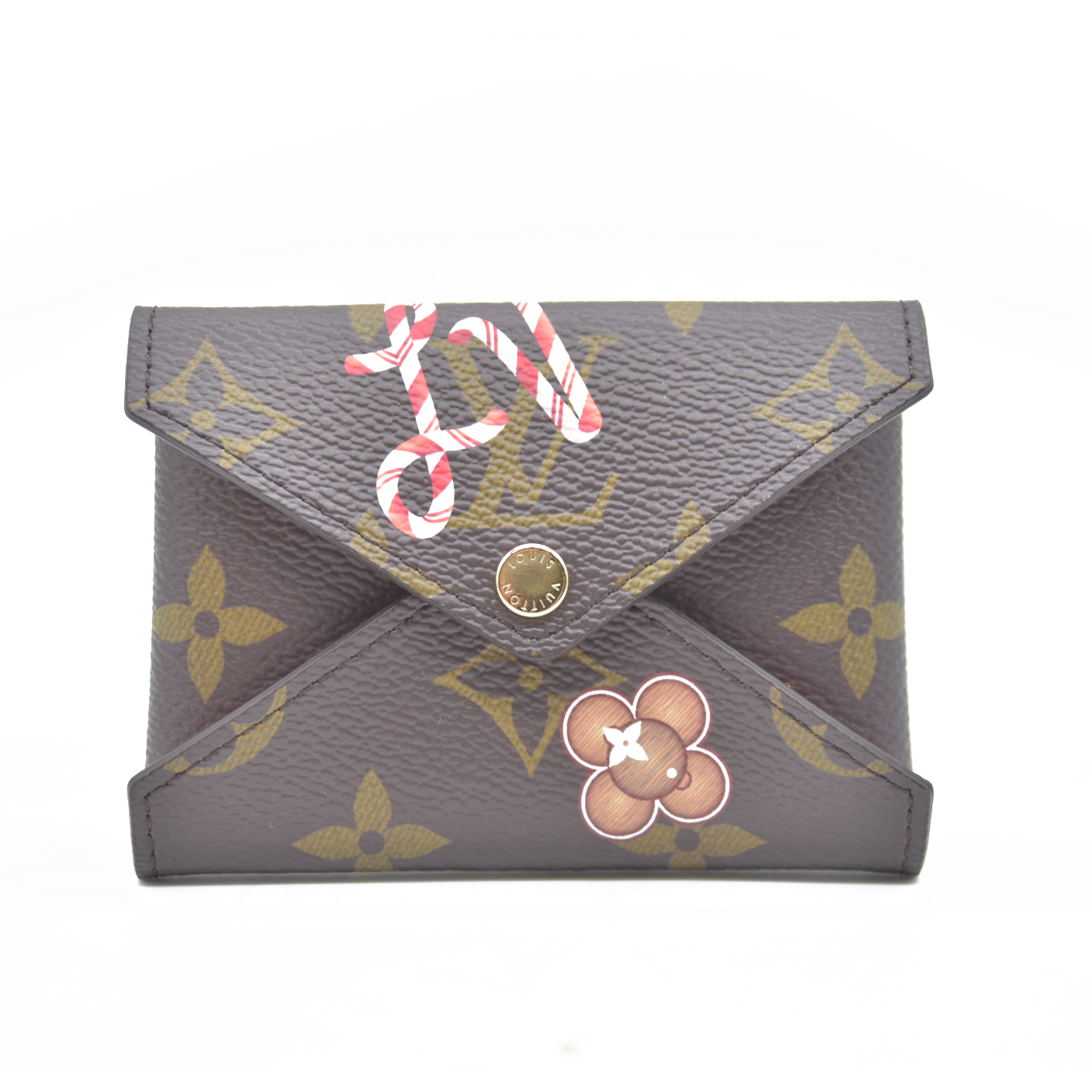 Louis Vuitton Monogram Candy Factory Small Kirigami Pochette Insert Candy Red