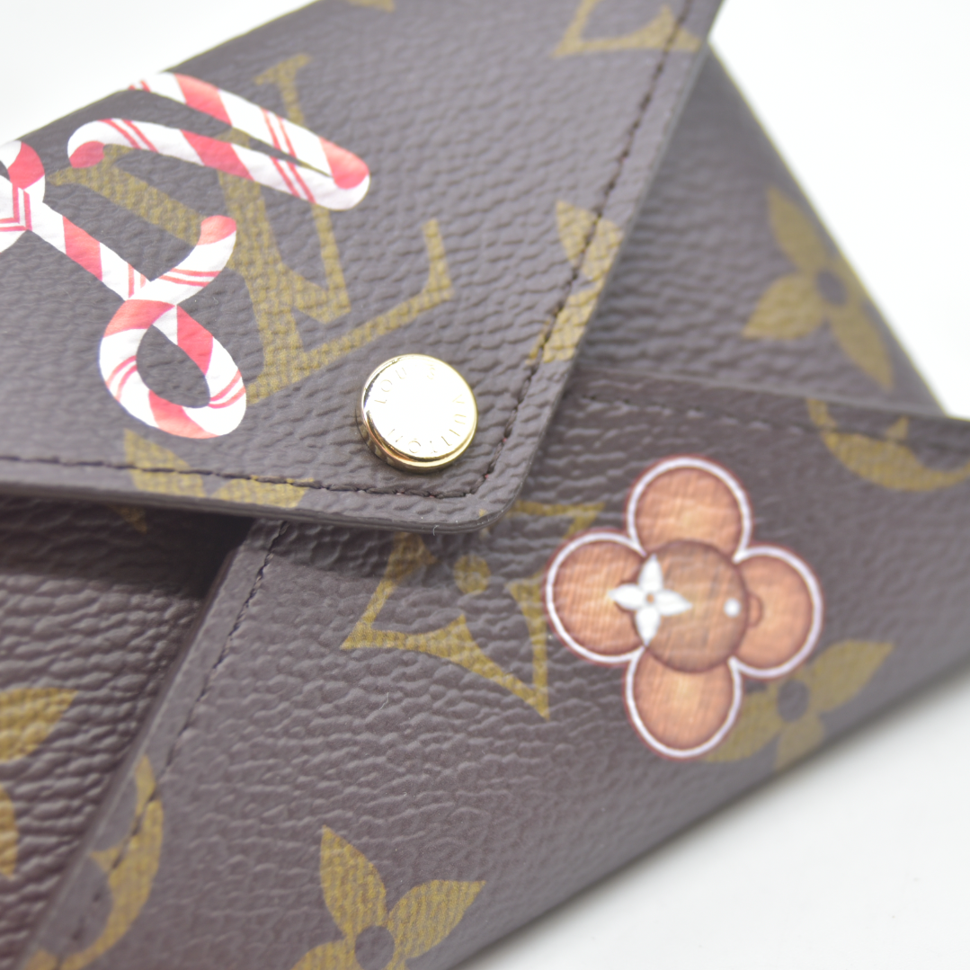 Louis Vuitton Monogram Candy Factory Small Kirigami Pochette Insert Candy Red