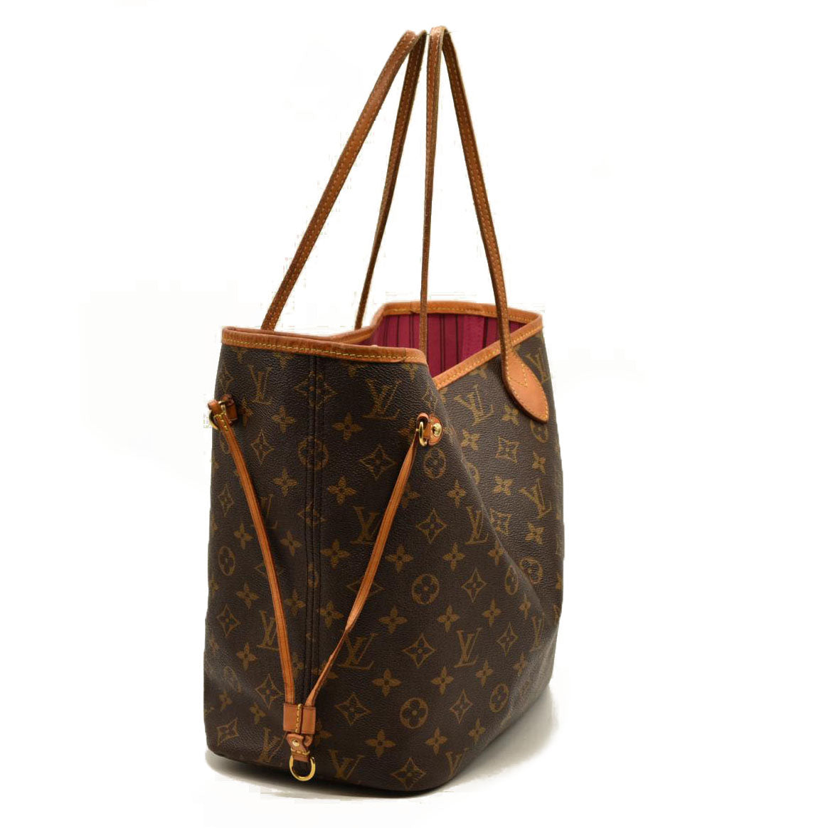 Louis Vuitton  Monogram Neverfull MM Fuchsia SD3136