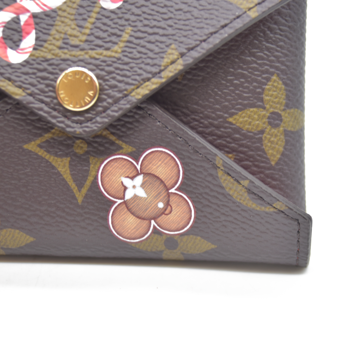 Louis Vuitton Monogram Candy Factory Small Kirigami Pochette Insert Candy Red