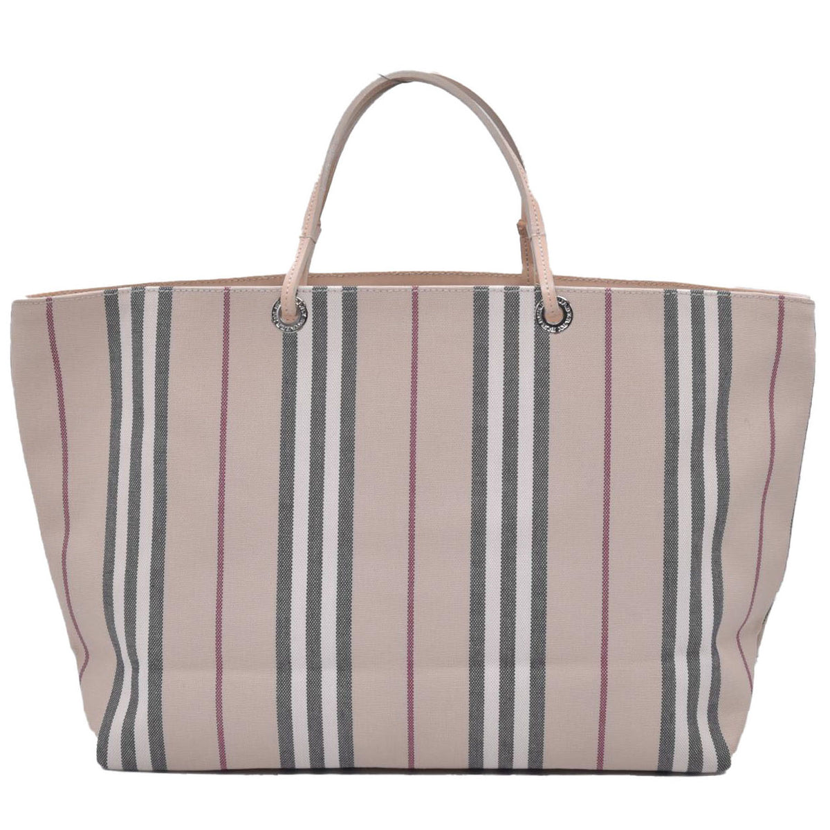 $1490 Burberry PVC Beige Tote CONSIGNMENT 10021249