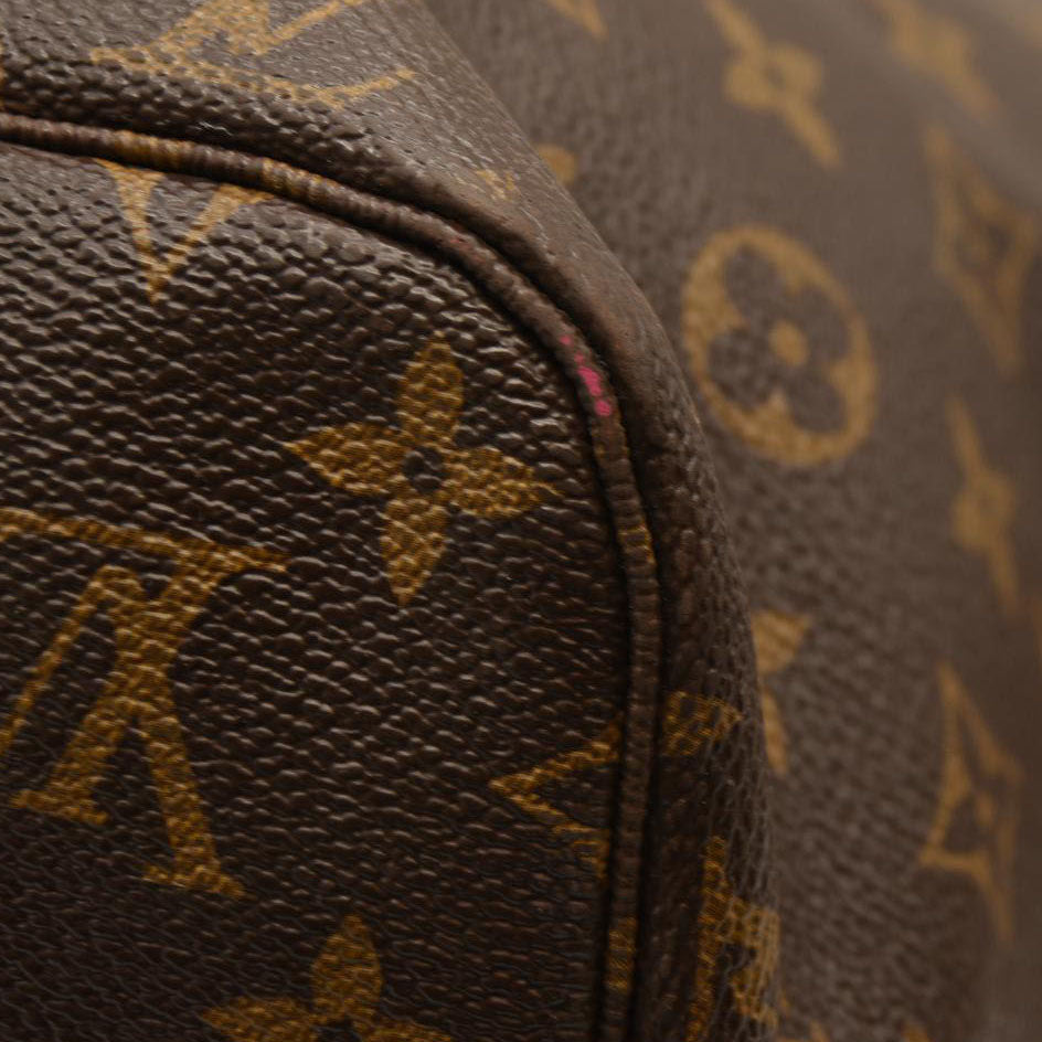 Louis Vuitton  Monogram Neverfull MM Fuchsia SD3136