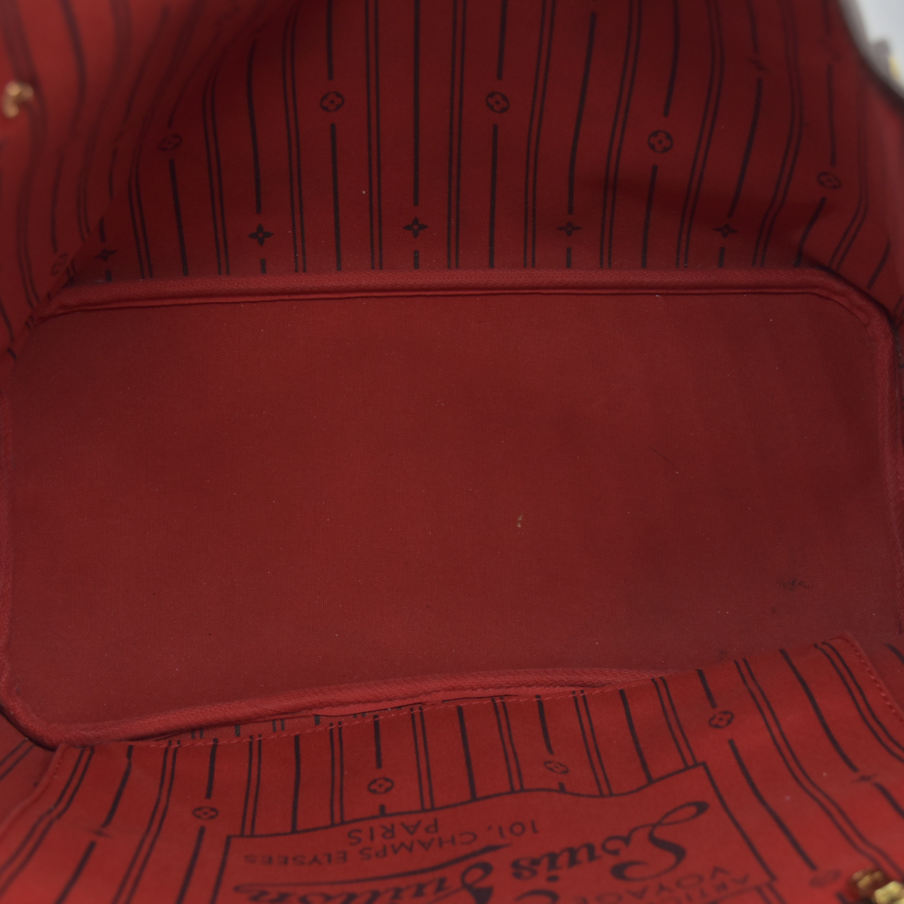 $2240 2008 Louis Vuitton Damier Ebene Neverfull MM SP2088