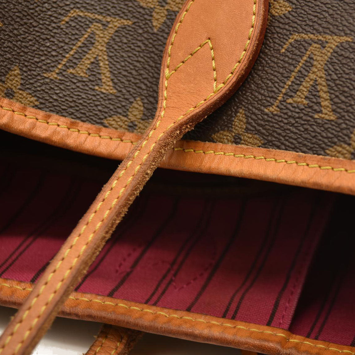 Louis Vuitton  Monogram Neverfull MM Fuchsia SD3136