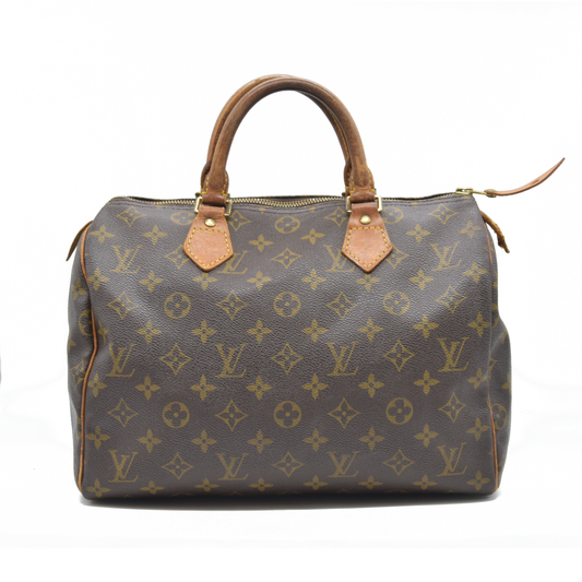 $1660 Louis Vuitton Monogram Speedy 30 2000 SP0010