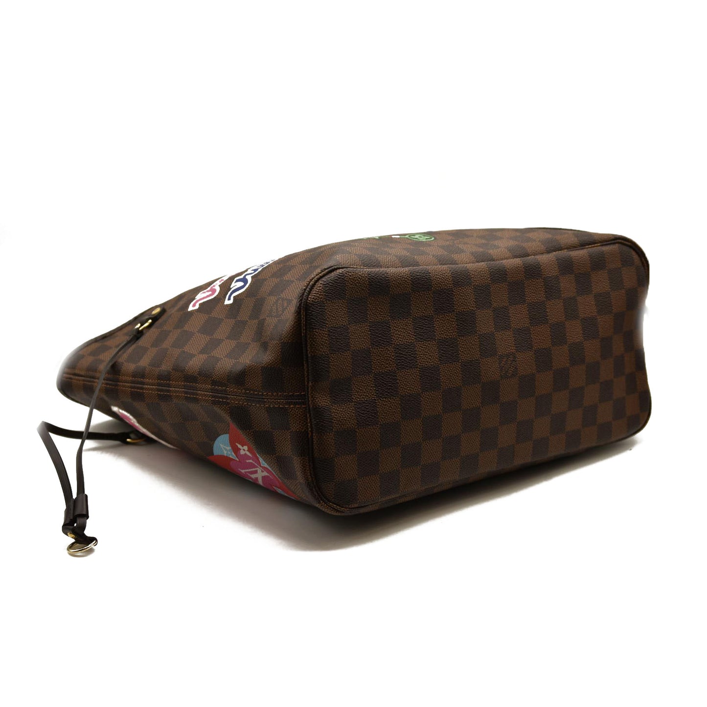 LOUIS VUITTON  Damier Ebene Travel Stickers Neo Neverfull MM  AR3148