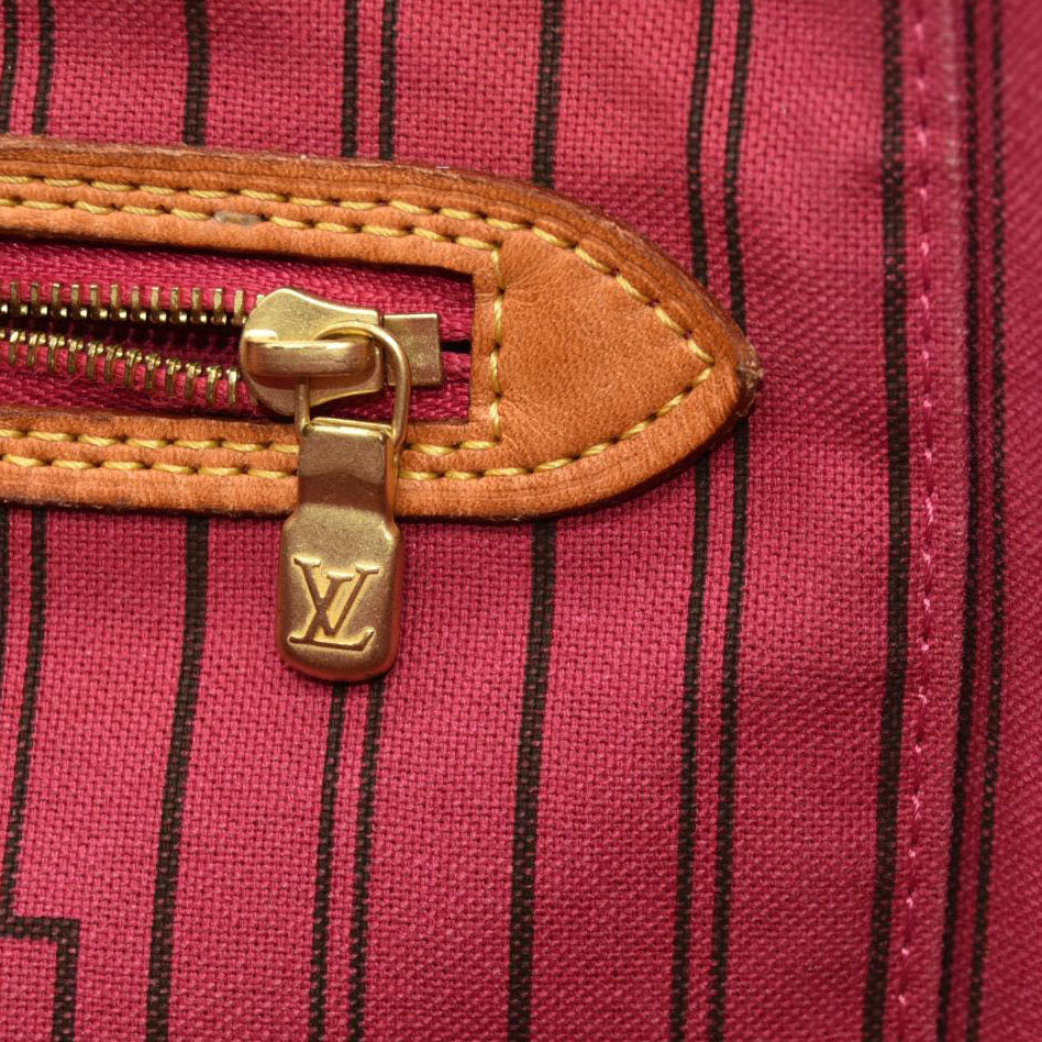 Louis Vuitton  Monogram Neverfull MM Fuchsia SD3136