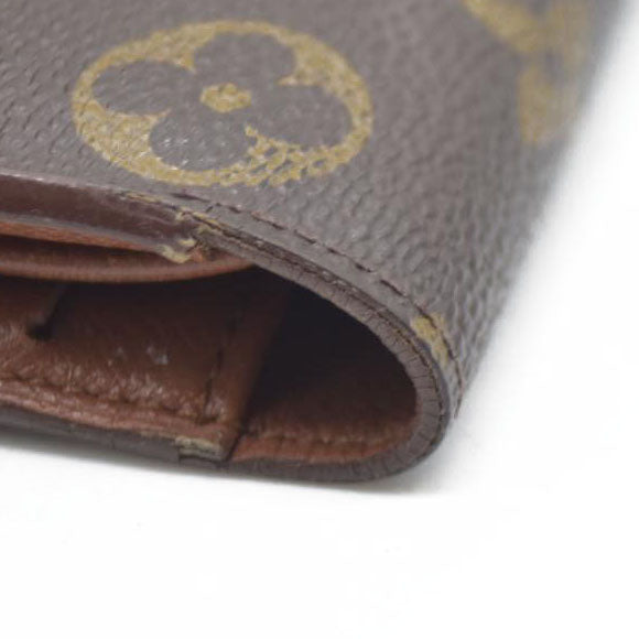 AUCTION $725 Louis Vuitton Monogram Porte Tresor International Trifold Long Wallet TH0956