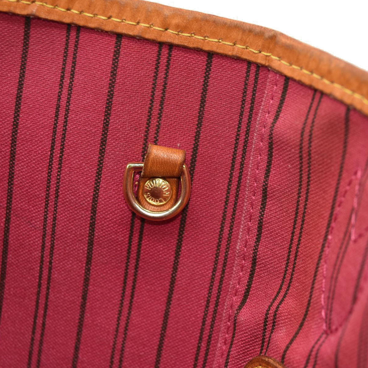 Louis Vuitton  Monogram Neverfull MM Fuchsia SD3136