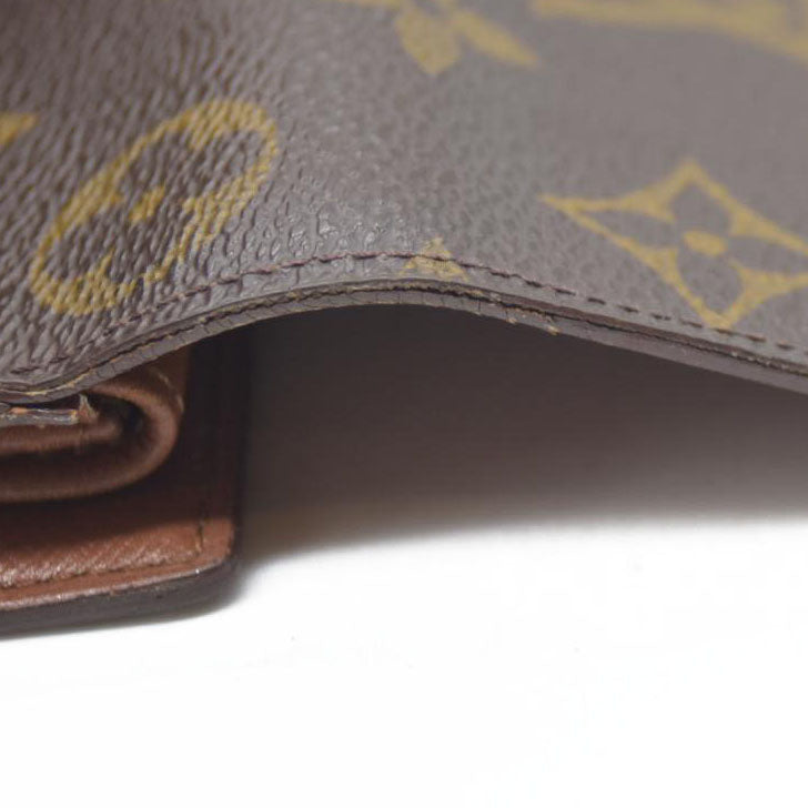 AUCTION $725 Louis Vuitton Monogram Porte Tresor International Trifold Long Wallet TH0956