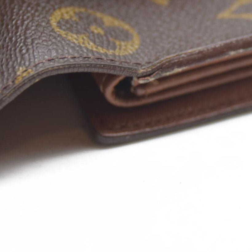 AUCTION $725 Louis Vuitton Monogram Porte Tresor International Trifold Long Wallet TH0956