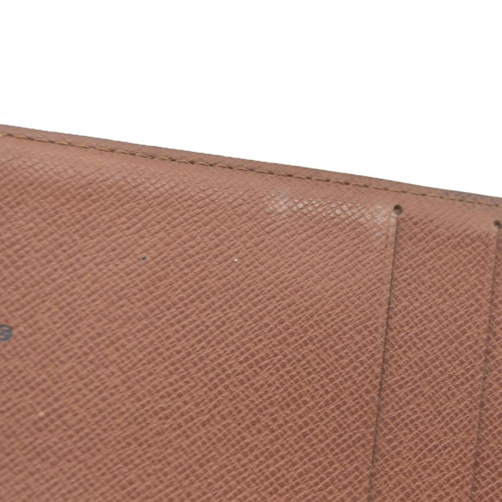 $505  Louis Vuitton Monogram Agenda PM Notebook Cover Brown CA0969