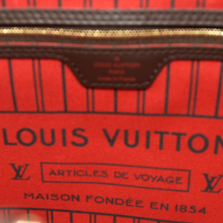 LOUIS VUITTON  Damier Ebene Travel Stickers Neo Neverfull MM  AR3148