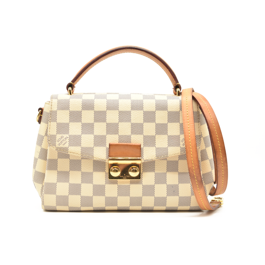 LOUIS VUITTON Damier Azur LOUIS VUITTON Damier Azur Croisette TR0166