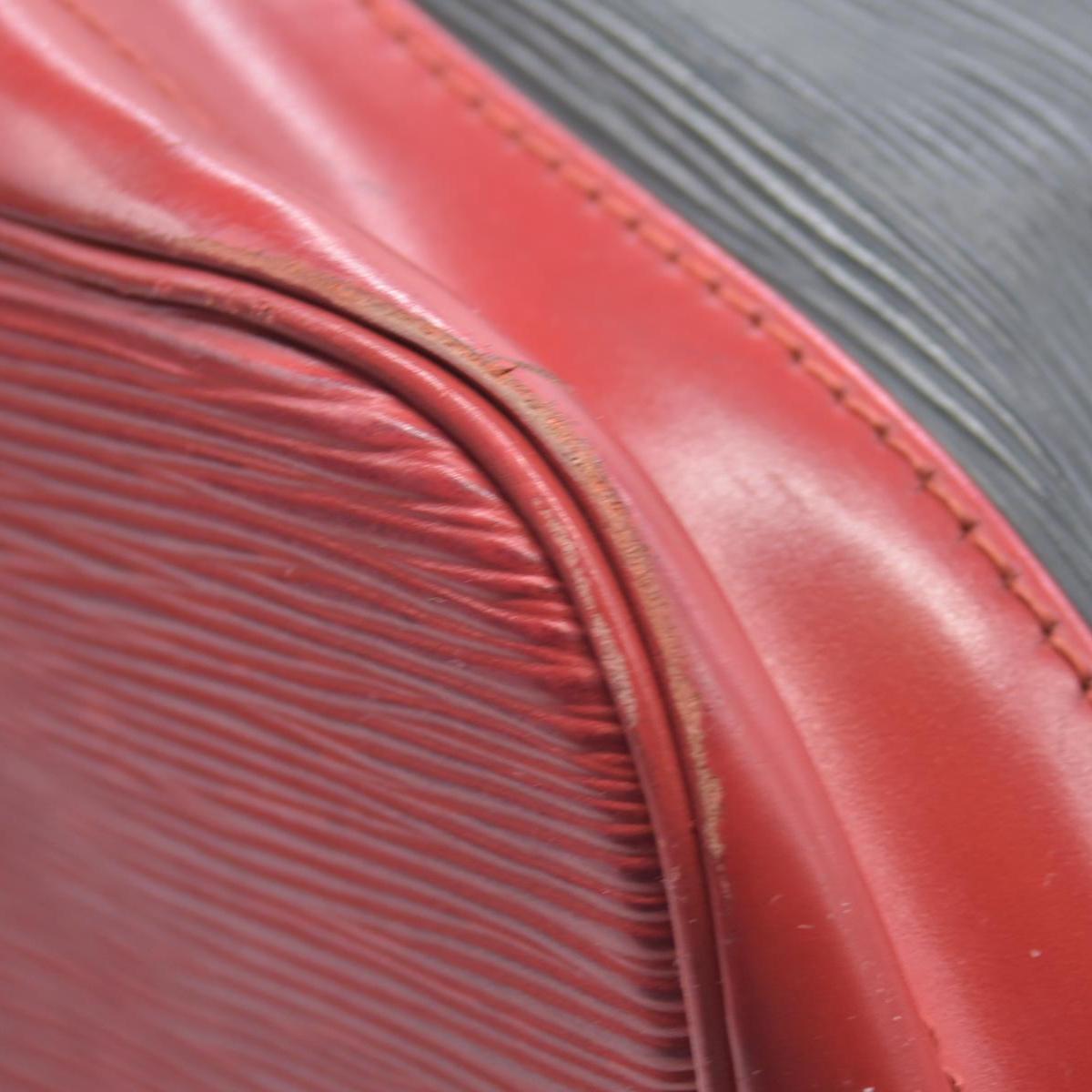 $3350 Louis Vuitton Epi Leather Noe Red and Black CONSIGNMENT