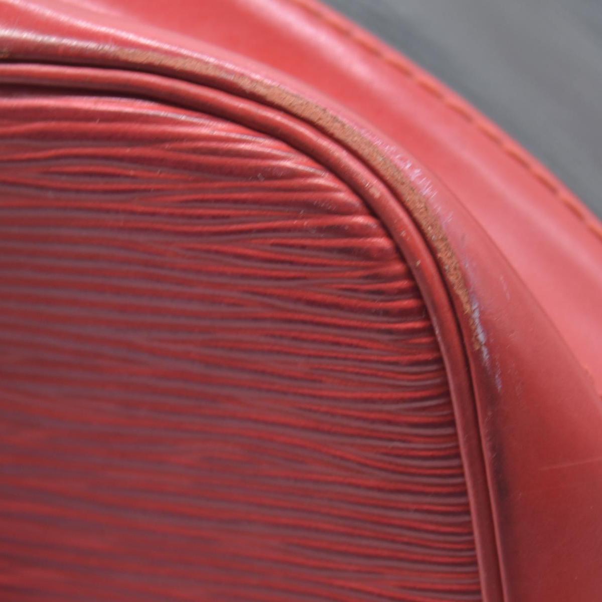 $3350 Louis Vuitton Epi Leather Noe Red and Black CONSIGNMENT