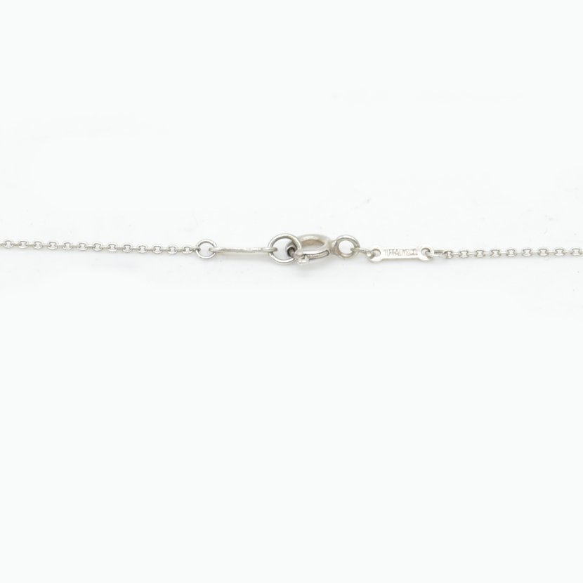 $625 Tiffany & Co. Elsa Peretti 22 mm Open Heart Pendant Sterling Silver Medium