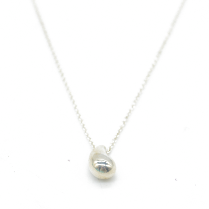 $360 Tiffany & Co Elsa Peretti Teardrop Pendant Sterling Silver