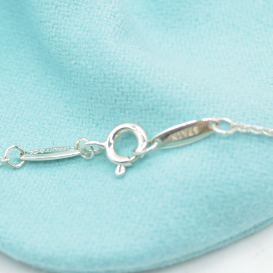 $360 Tiffany & Co Elsa Peretti Teardrop Pendant Sterling Silver