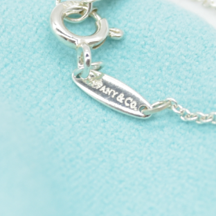 $360 Tiffany & Co Elsa Peretti Teardrop Pendant Sterling Silver
