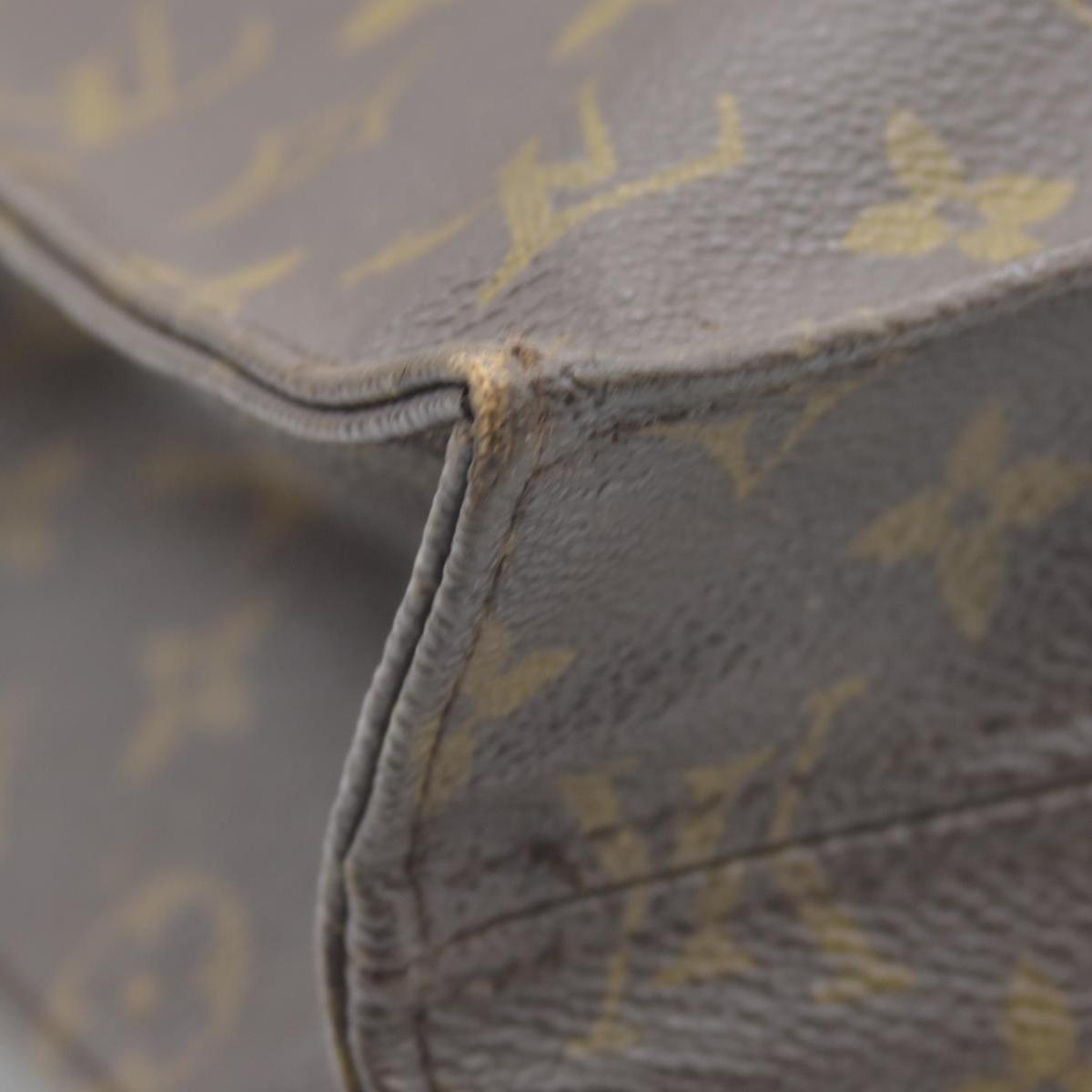 $1340 Louis Vuitton LV Hand Bag Sac Plat Brown Monogram