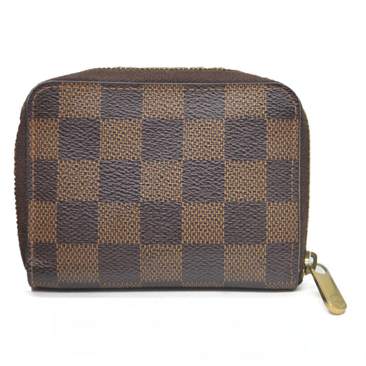 Louis Vuitton $740 Damier Zippy Zip Coin Purse Wallet SN0172