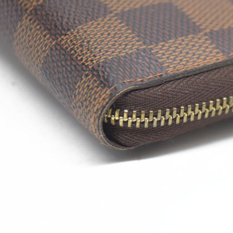 Louis Vuitton $740 Damier Zippy Zip Coin Purse Wallet SN0172