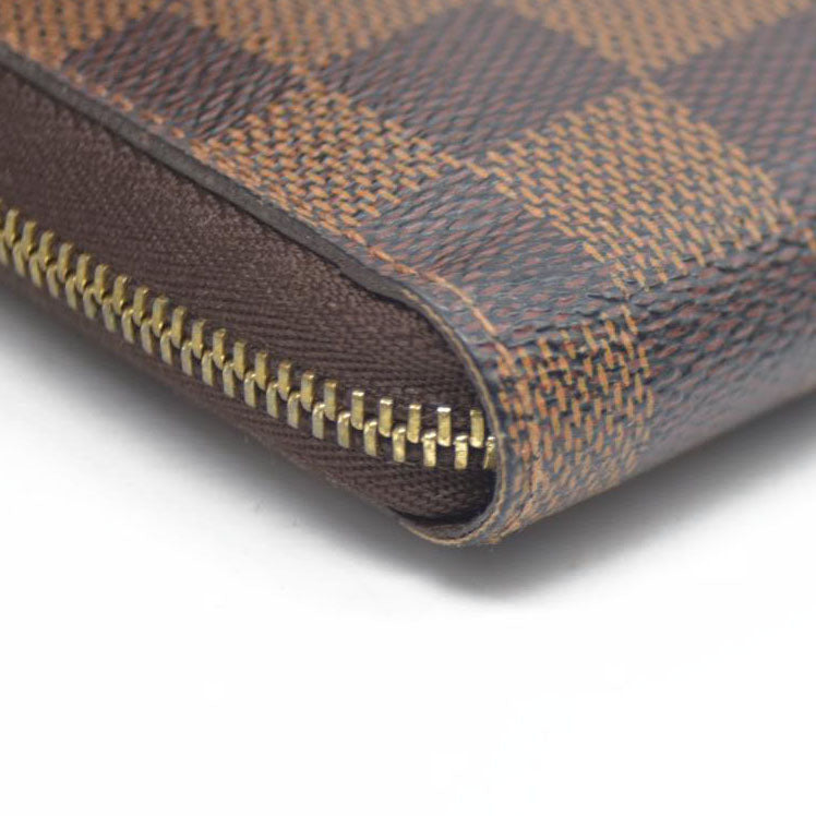 Louis Vuitton $740 Damier Zippy Zip Coin Purse Wallet SN0172