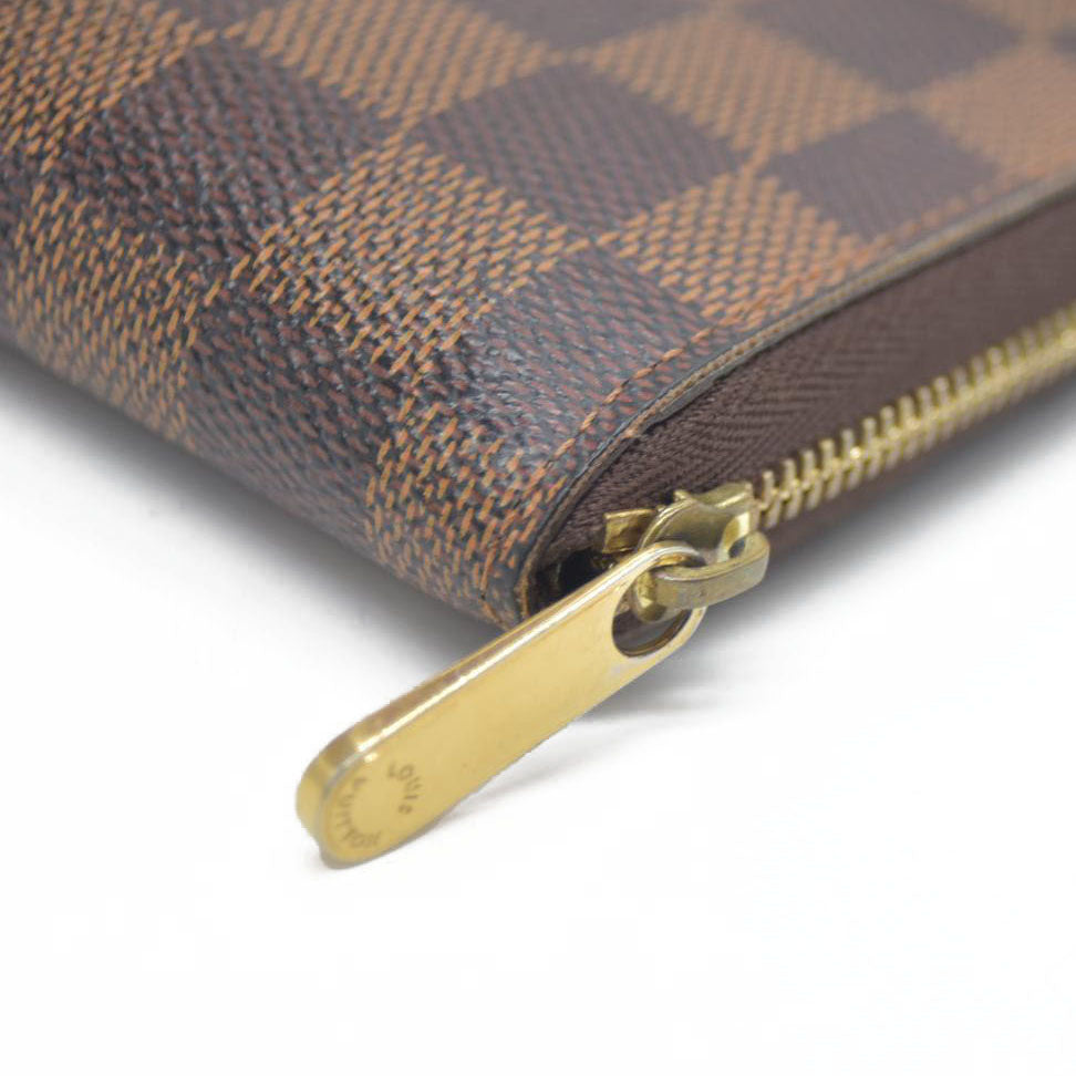 Louis Vuitton $740 Damier Zippy Zip Coin Purse Wallet SN0172