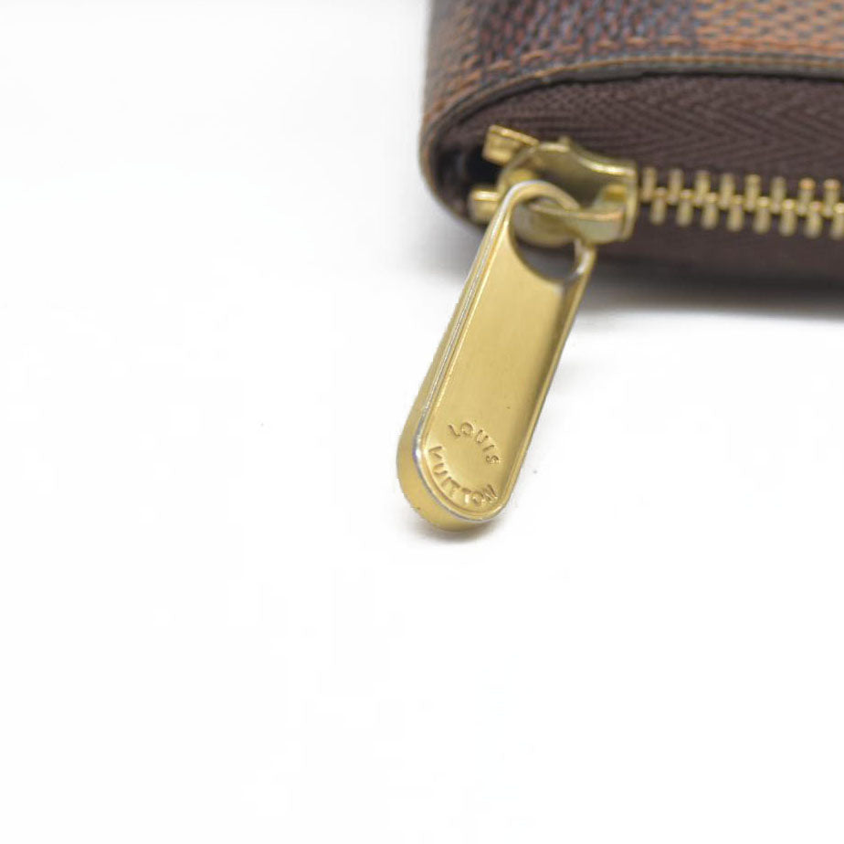 Louis Vuitton $740 Damier Zippy Zip Coin Purse Wallet SN0172