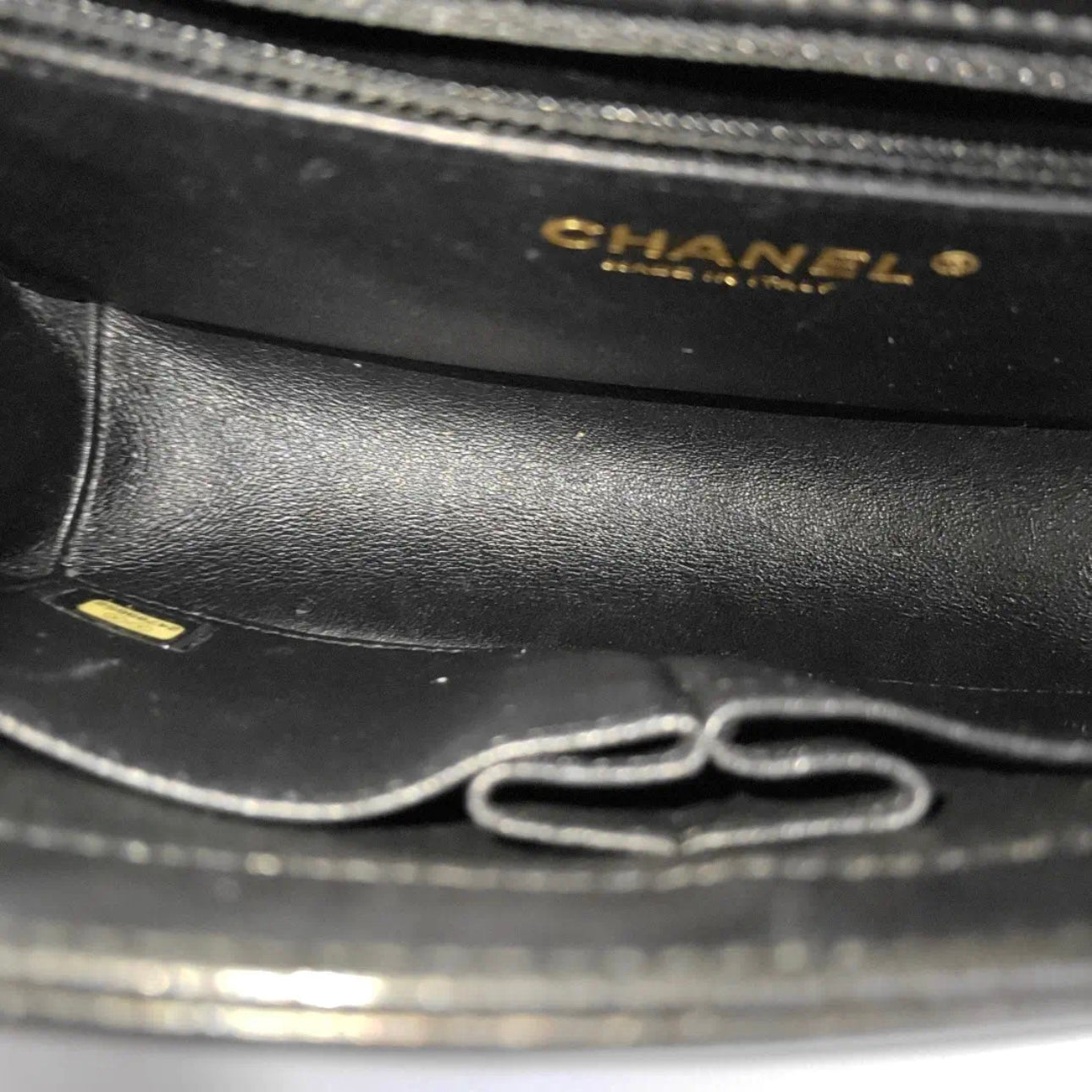 Chanel Reversed Chevron Envelope Single Flap Bag