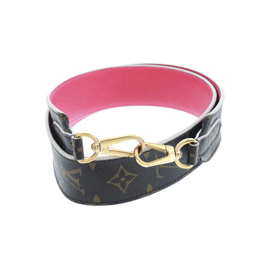 LOUIS VUITTON Monogram Bandouliere Shoulder Strap Pink