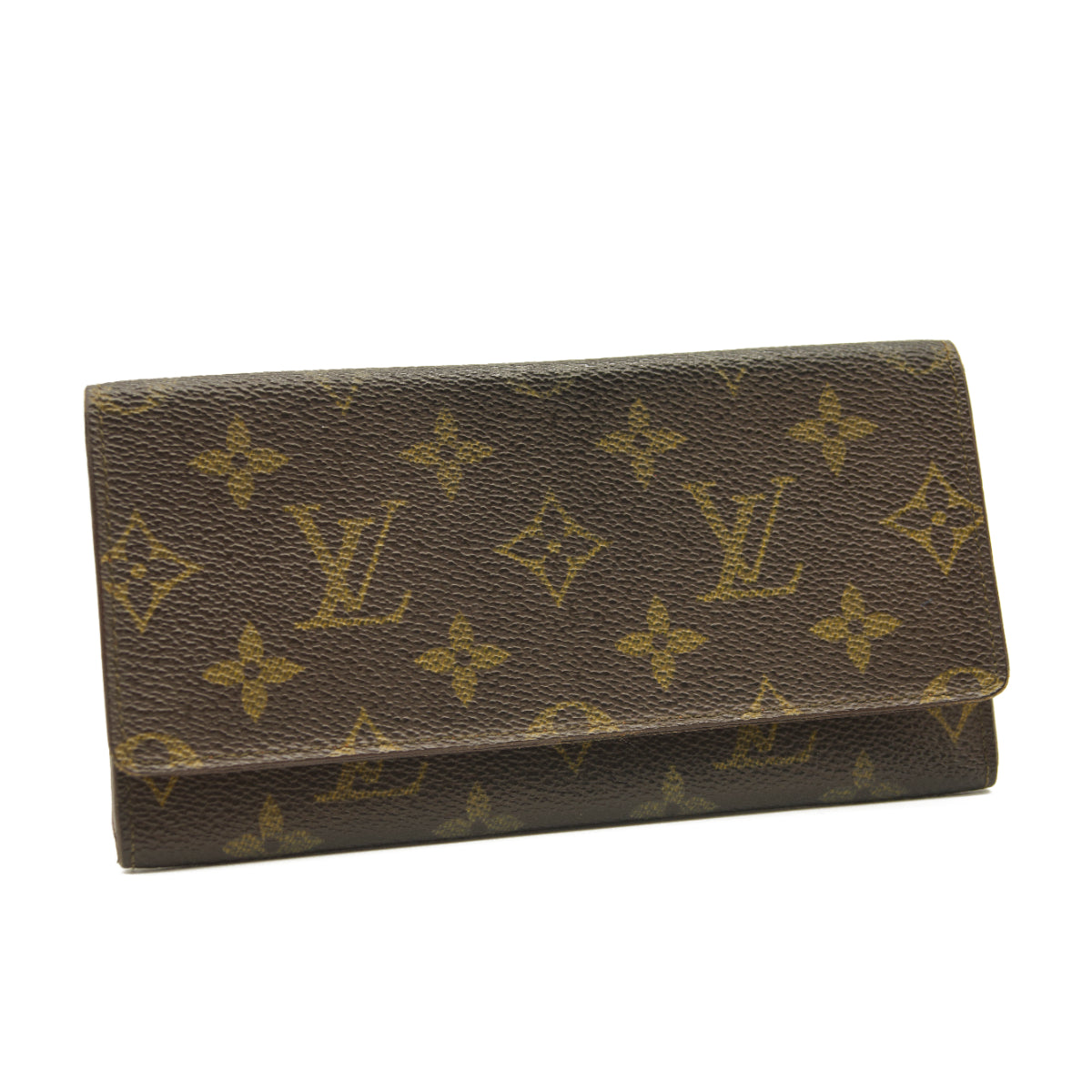 Used Louis Vuitton Monogram Porte Yen Credit Wallet MI0911