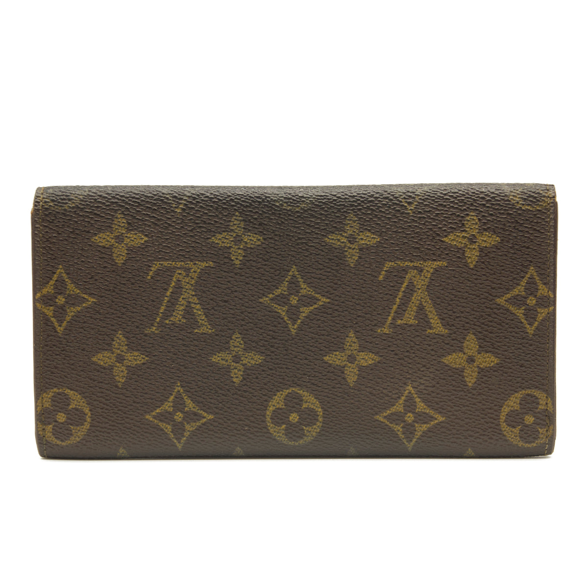 Used Louis Vuitton Monogram Porte Yen Credit Wallet MI0911