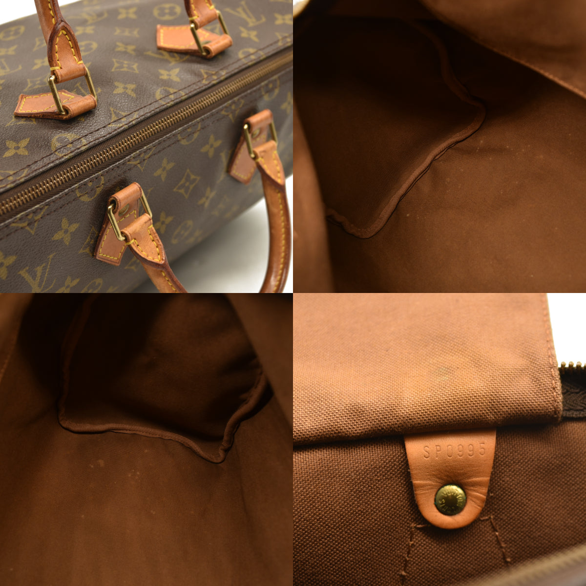 Louis Vuitton  Monogram Speedy 35 SP0995