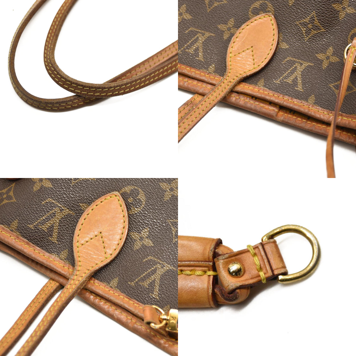 LOUIS VUITTON Monogram Neo Neverfull MM Mimosa TJ2134