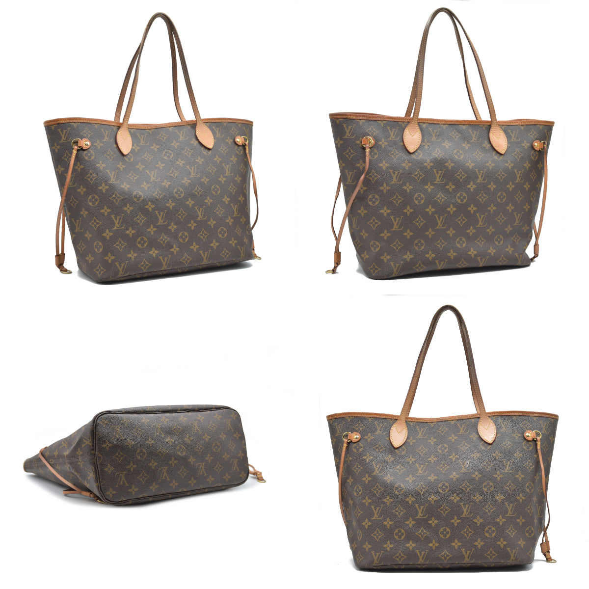 $2170 CONSIGNMENT Louis Vuitton Neverfull MM Monogram Tote 2018 SD4178