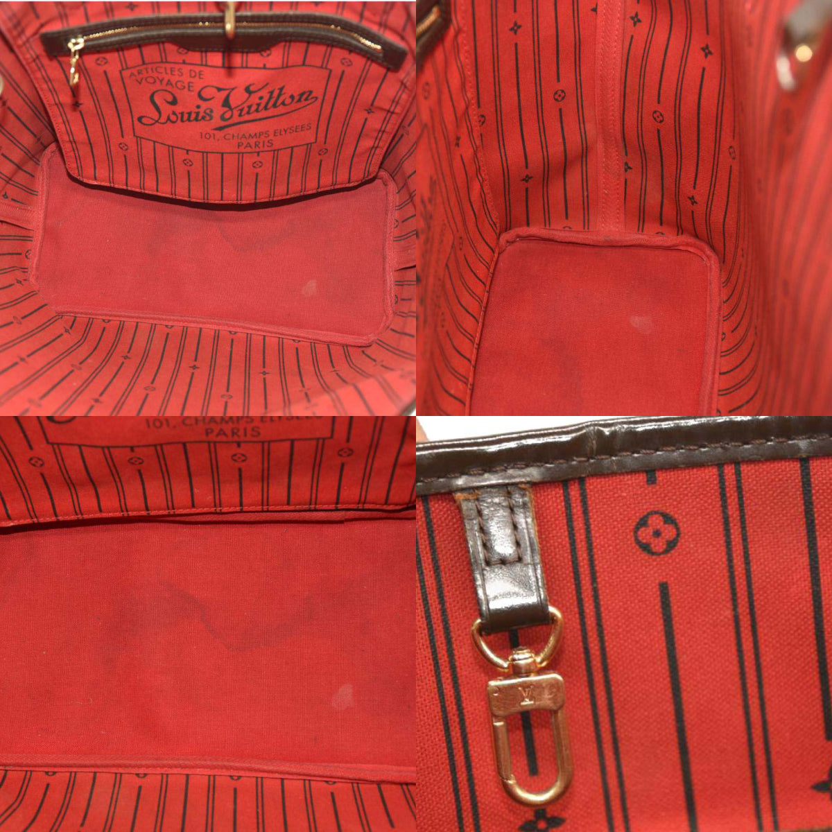 SP3099 LOUIS VUITTON Damier Ebene Neo Neverfull MM