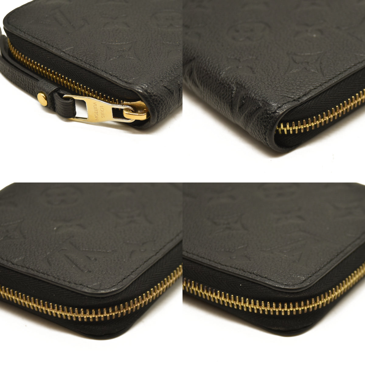 2020 Louis Vuitton  Empreinte Zippy Wallet Black SP0280