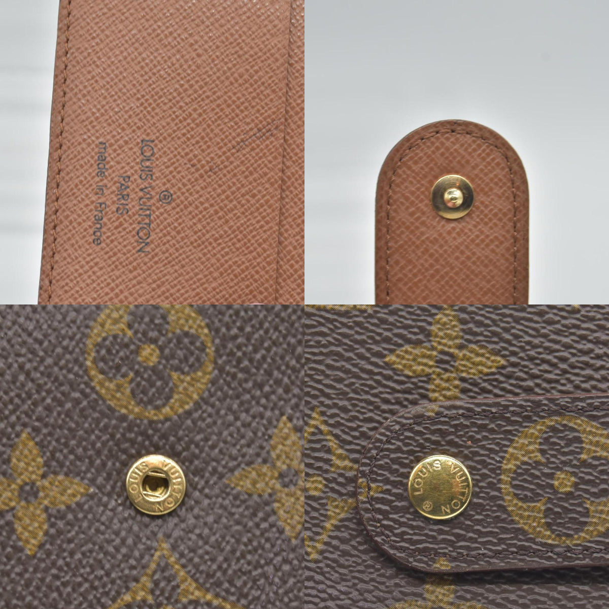 $815 1997 Louis Vuitton Monogram Porte Papier Zippy Wallet CONSIGNMENT SP1927