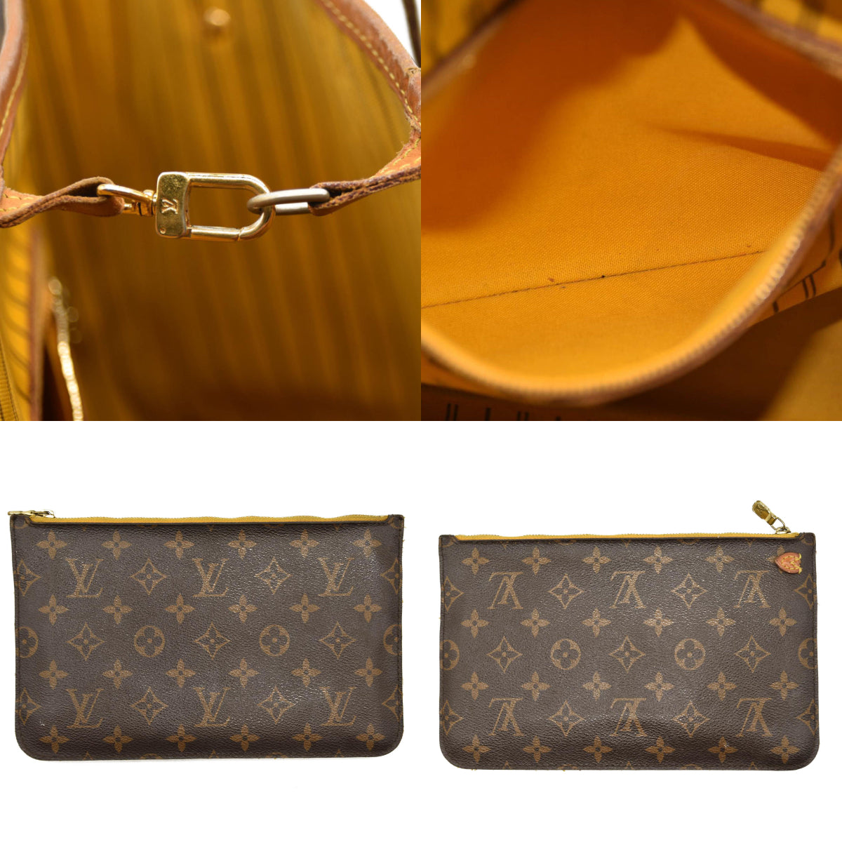 LOUIS VUITTON Monogram Neo Neverfull MM Mimosa TJ2134