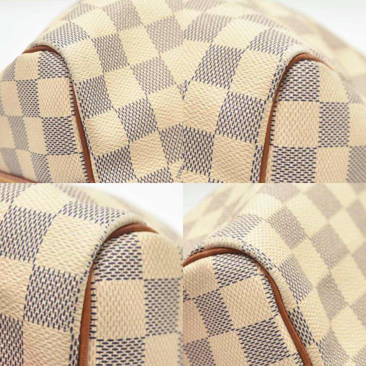 LOUIS VUITTON Damier Azur Speedy Bandouliere 25 DU1194
