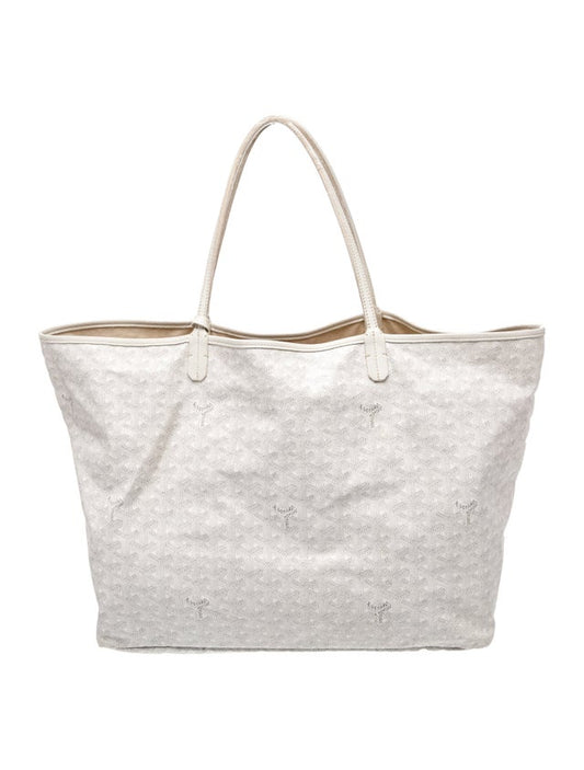 $2080 2015 Goyard St Louis GM Tote White