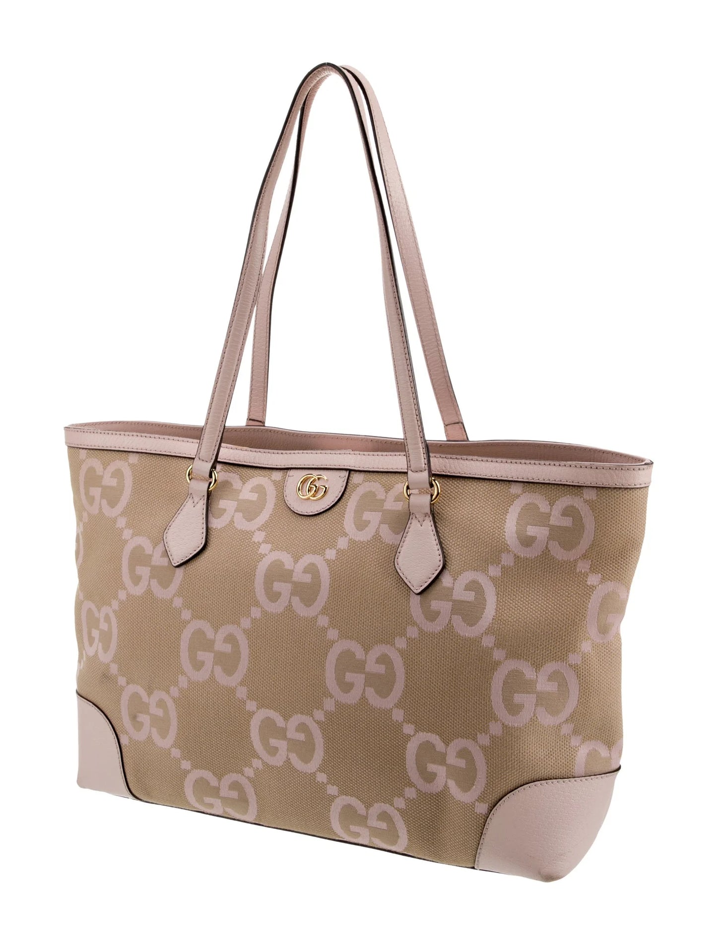 $1820 Gucci Jumbo GG Canvas Ophidia Large Shopping Tote