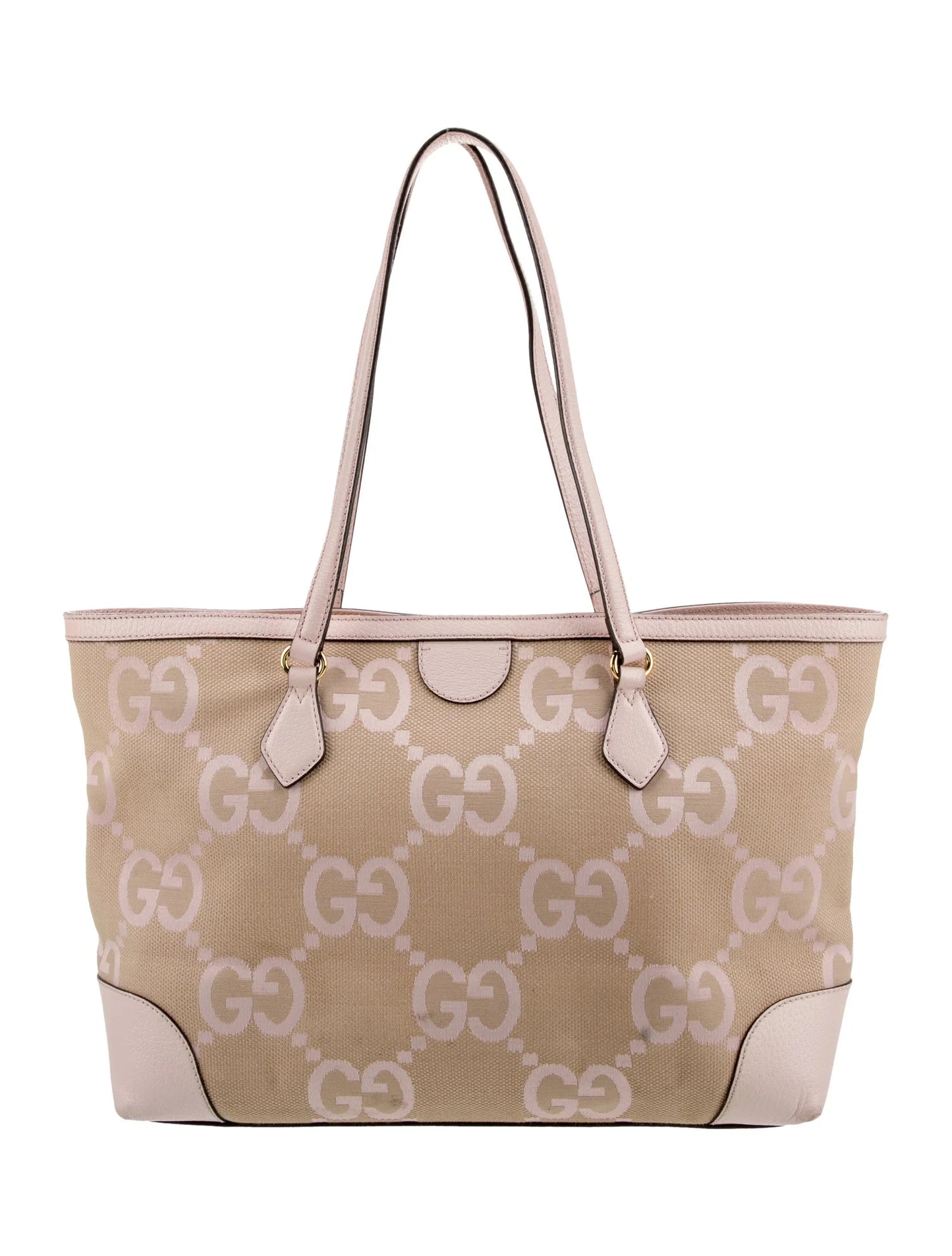 $1820 Gucci Jumbo GG Canvas Ophidia Large Shopping Tote