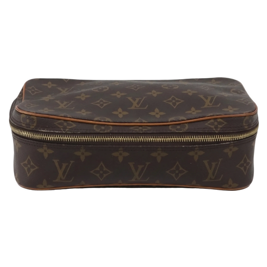 $700 1992 LOUIS VUITTON Monogram Trousse Boite Cosmetic Pouch NO1902