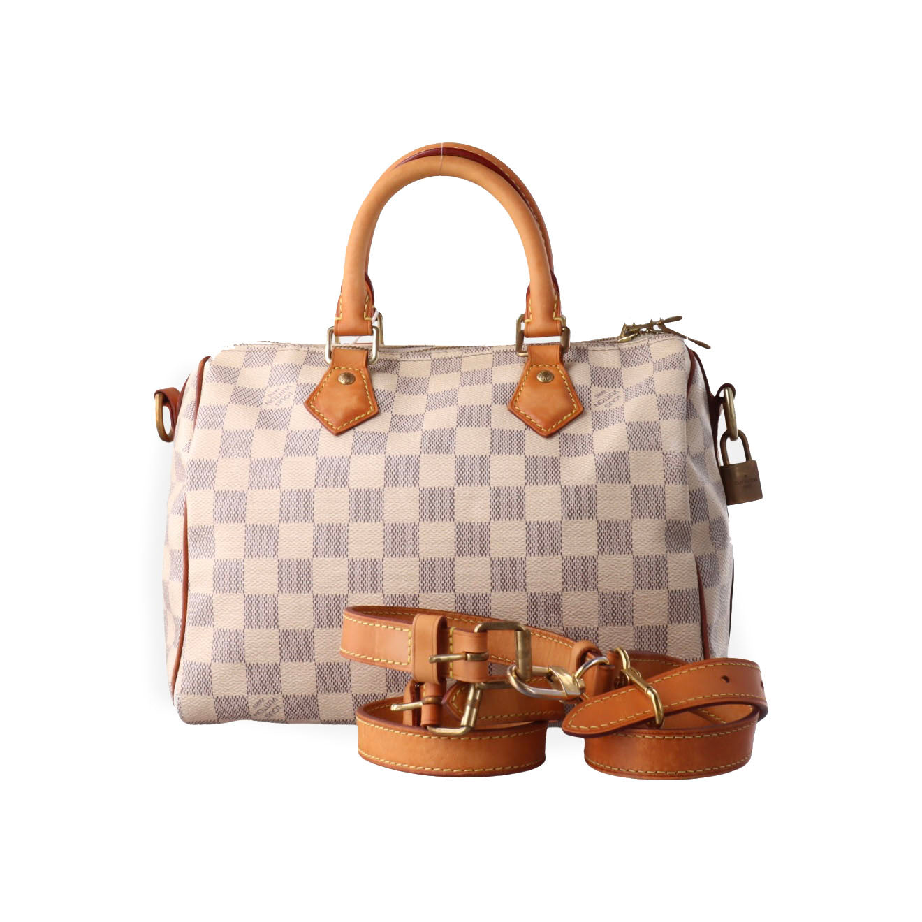 PRE-ORDER   Louis Vuitton  Damier Azur Speedy Bandouliere 25