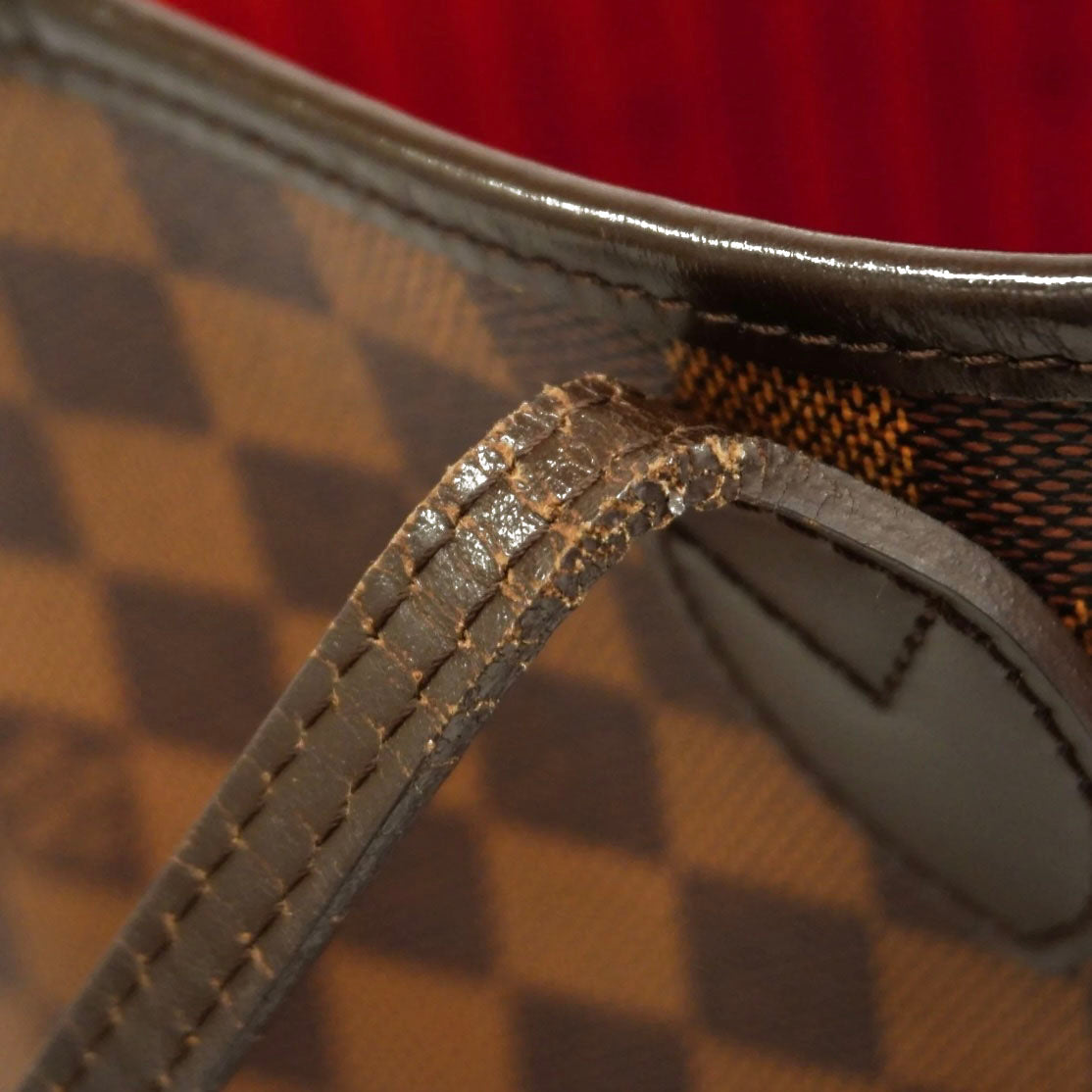 LOUIS VUITTON Damier Ebene Neverfull MM CA4141