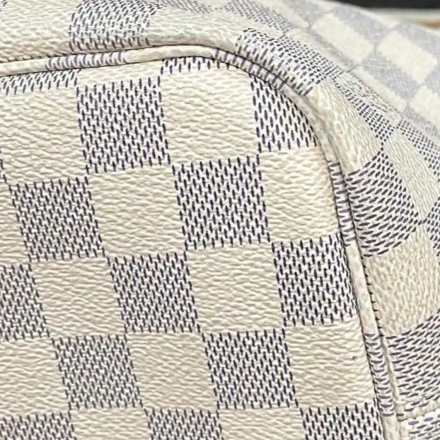 PRE-ORDER  Louis Vuitton  Damier Azur Neo Neverfull MM Rose Ballerine