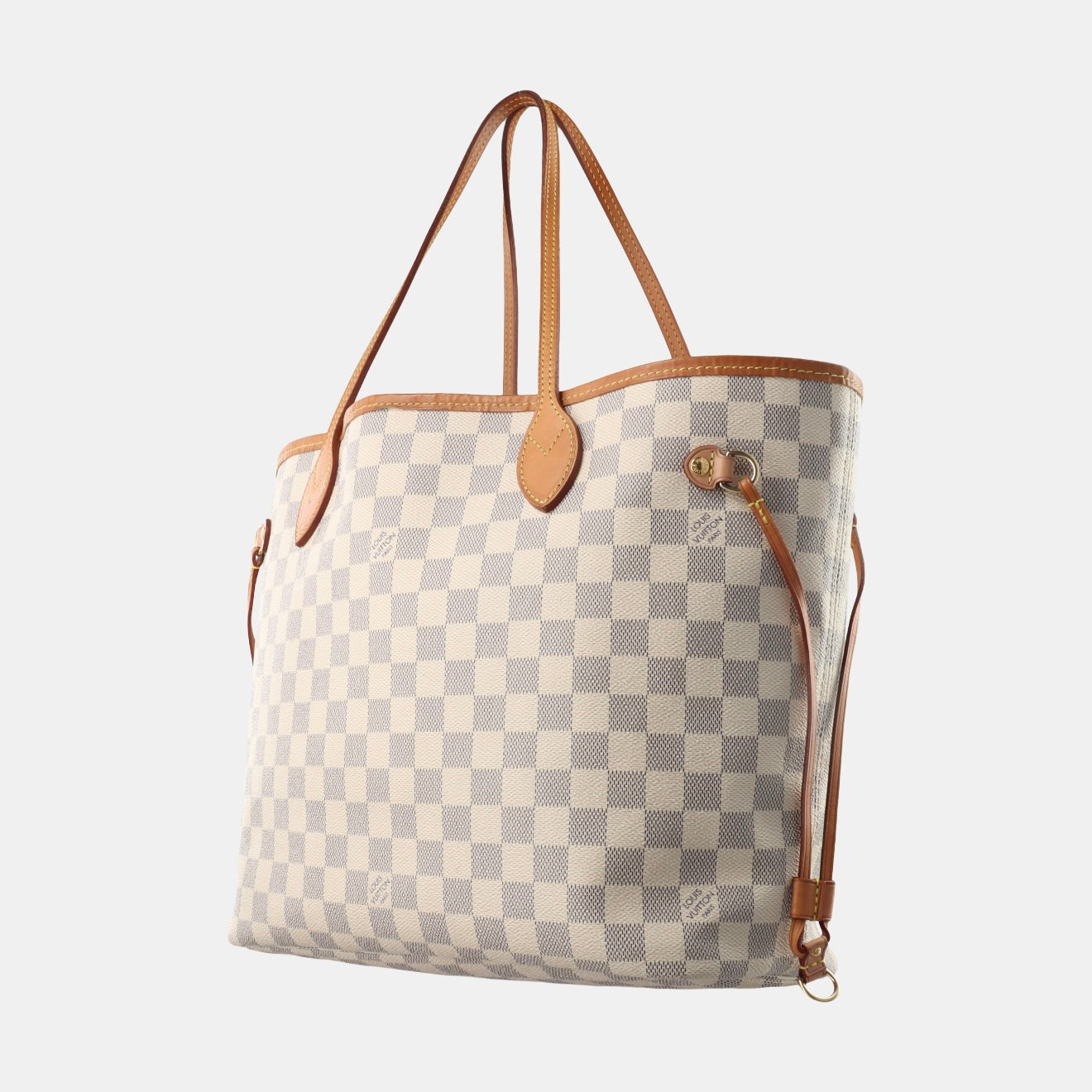 Pre-Order Louis Vuitton Damier Azur Neverfull MM with Pouch